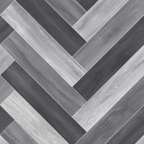 Grey wood herringbone - grey,