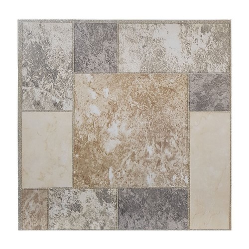 Vinyl floor tiles self