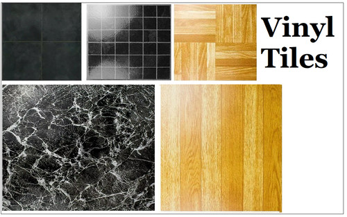 Vinyl floor tiles - vinyl,