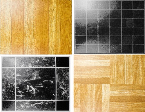 Adhesive vinyl floor - 8,