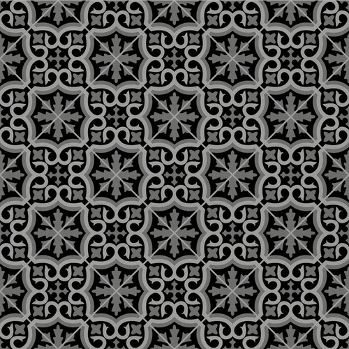 Black grey tile effect - tile,