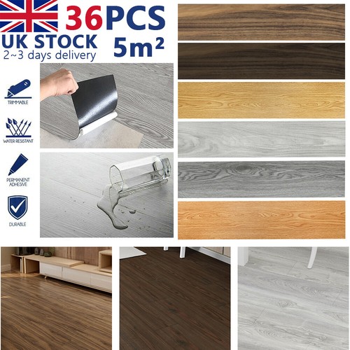 36pc floor planks tiles - 10, m²