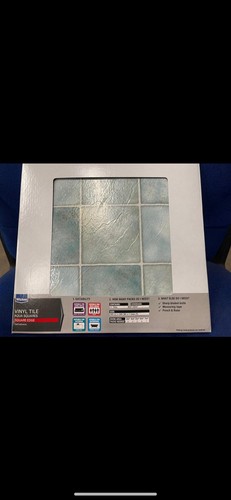 Aqua self adhesive vinyl - adhesive,
