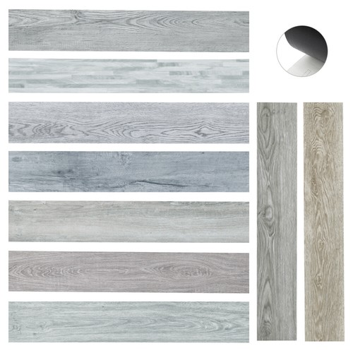 Vinyl floor planks wood effect - floor,